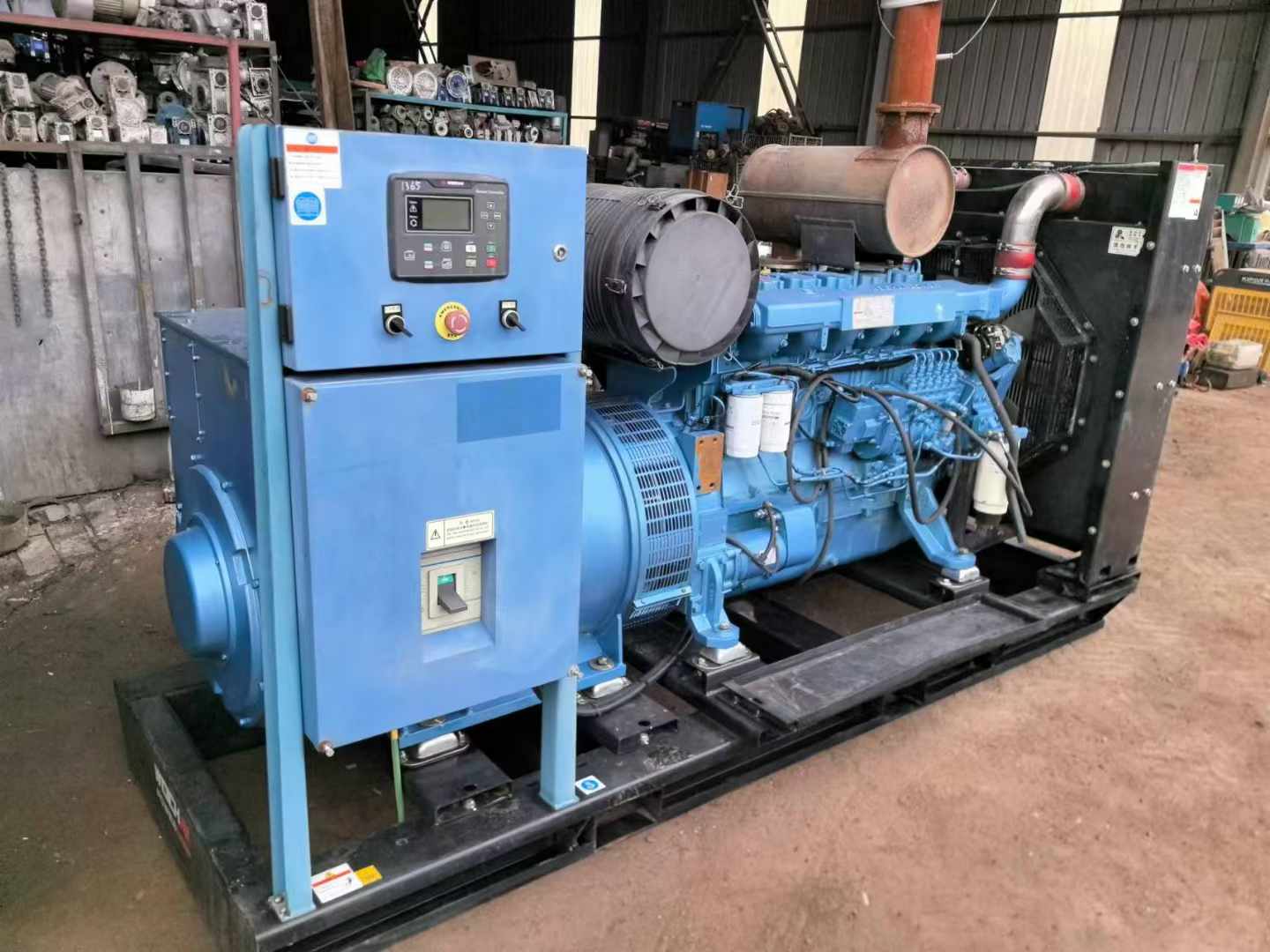 巢湖500kW 柴油发电机组可带动设备功率的计算公式是什么？